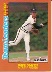 1988 Fleer Team Leaders Baseball Cards 037      Dave Smith